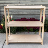 Maple Wood Open Shelving - 3 Shelves