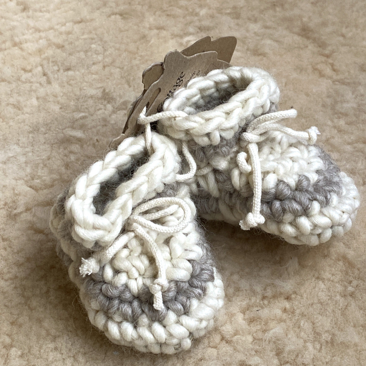 Newborn Wool Slippers - by Padraig Cottage of Canada