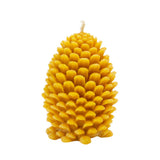 Large Pinecone Beeswax Candle