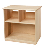 Simple Bookcase, All Maple Wood - 24" L x 11.5" W x 22.25" H