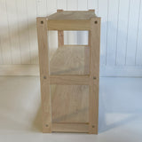 Maple Wood Open Shelving - 3 Shelves