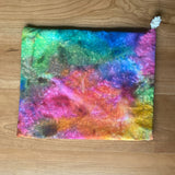 Large Cotton Gift bag/Storage bag-Rainbow Batik