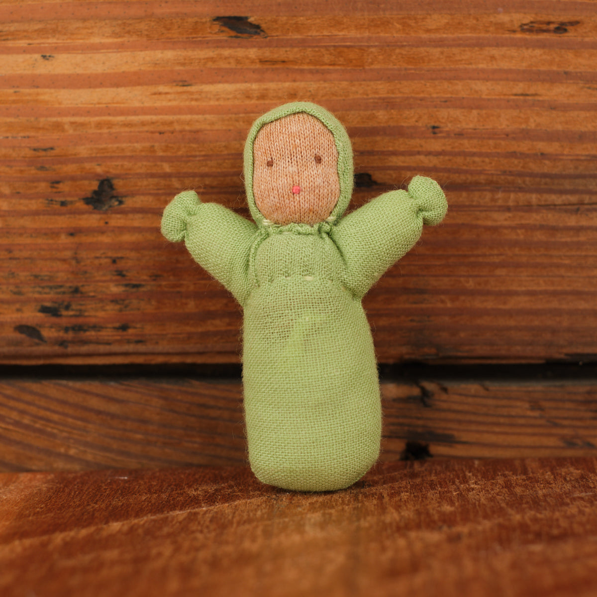 2.5" Waldorf Dollhouse Baby Doll