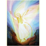 Michael Binding the Dragon by Alexandra Riggins 6 7/8" x 5 1/8"