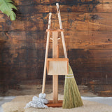 Child Sized Mop, Broom, Dustpan and Stand Set