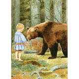 Elsa Beskow Postcard, Mother's Little Ollie - 4 1/8" x 5 13/16"