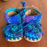 Baby Wool Slippers by Padraig Cottage