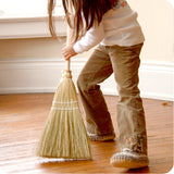 Child's Natural Broom, Maple Handle