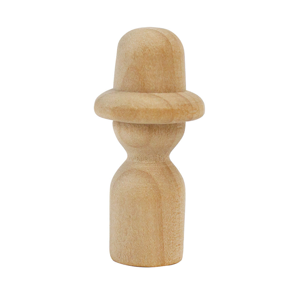 Wooden Craft Peg Dolls - Select Individually