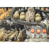 Elsa Beskow Postcard, Animal School - 4-1/8" x 5-13/16"