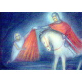 St. Martin Postcard by Ruth Elsasser - 4 1/8" x 5 13/16"