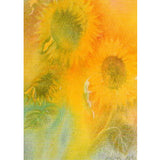 Sunflowers Postcard by Christine Thomas - 4-1/8" x 5-13/16"