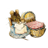 Tale of Two Bad Mice by Beatrix Potter, Postcard - 4 1/8" x 5 13/16"