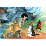 The Three Silver Coins, Postcard - 4 1/8" x 5 13/16"