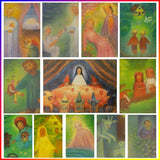 Grimm's Fairy Tale Postcards, Set of 12 by Ruth Elsasser - 4-1/8" x 5-13/16"