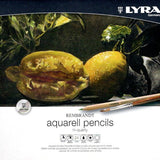 Lyra Rembrandt Aquarell Watercolor Pencils, set of 24, Slim Hexagon Barrel