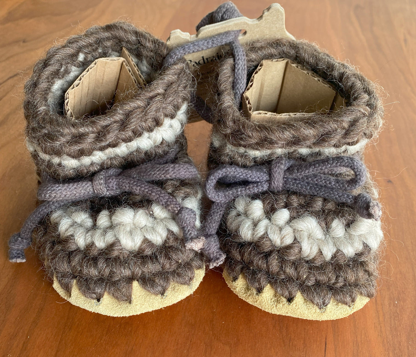 Baby Wool Slippers by Padraig Cottage