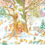 Busy Gnomes In Treehouse Advent Calendar - by Anne C. Wenzel