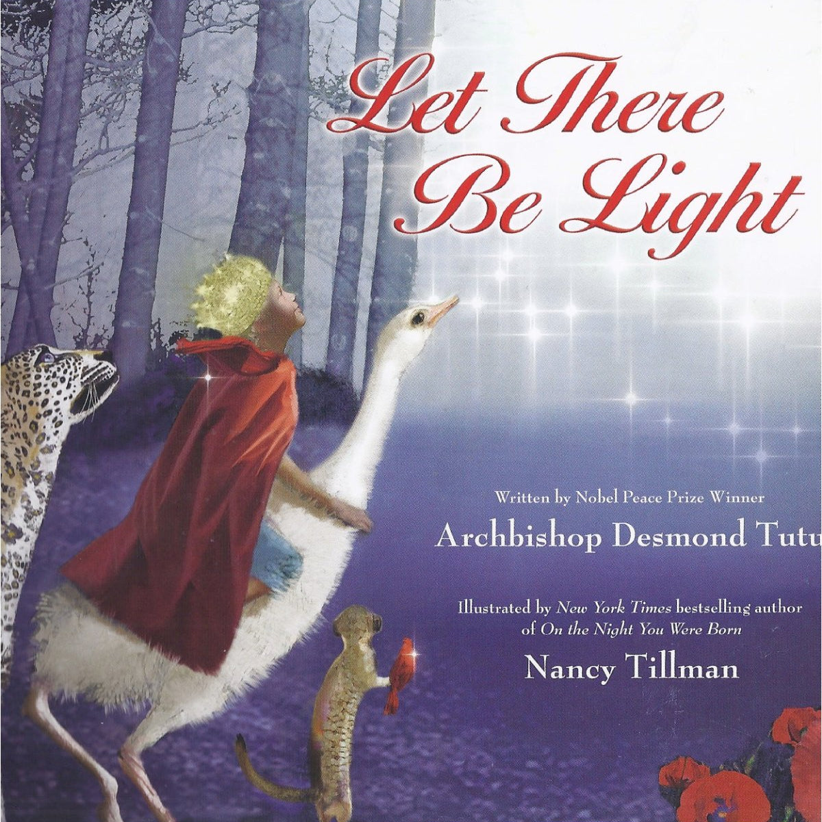 Front, Let There Be Light Illustrated By Nancy Tillman, Written by Archbishop Desmond Tutu (Board Book) 