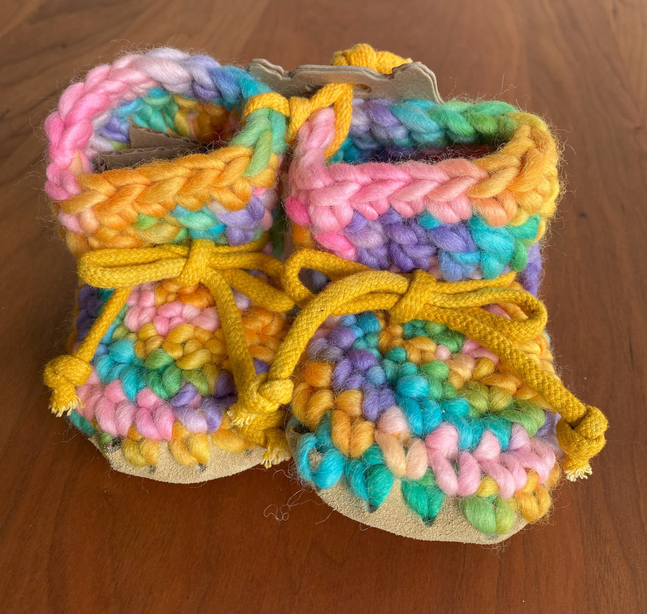 Baby Wool Slippers by Padraig Cottage