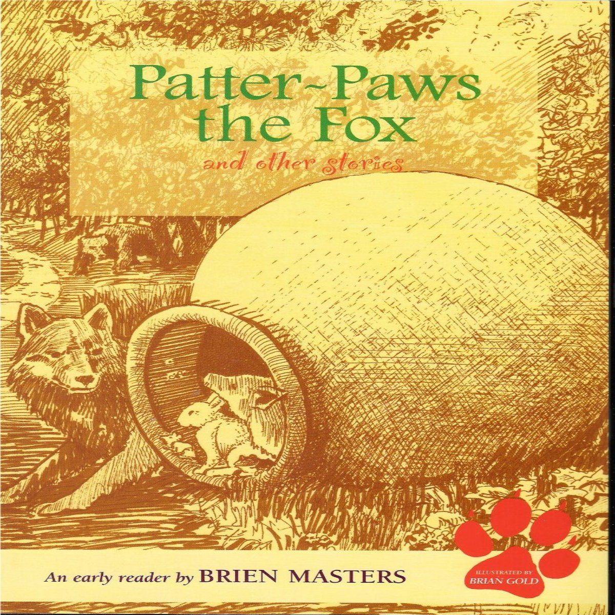 Patter-Paws the Fox and Other Stories by Brien Masters, Front Cover