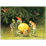 Poster - Sun Egg - 15-7/10" x 11-7/10" by Elsa Beskow