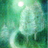 Winter Forest Postcard by Ruth Elsasser - 4 1/8" x 5 13/16"